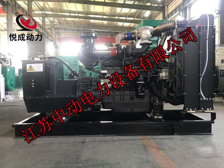 SC8D280D2上柴動力200KW柴油發電機組